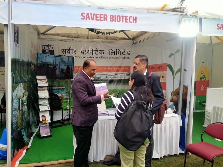 Saveer Biotech Limited Shines at International Buyer Seller Meets in Agra during 03 – 04 FEB 2024